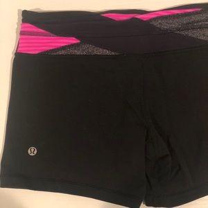 Lululemon 3-inch inseam shorts